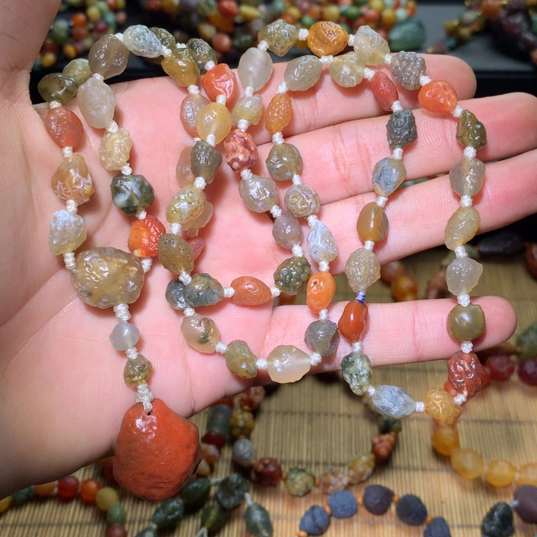 玛瑙/玉髓未镶嵌手链