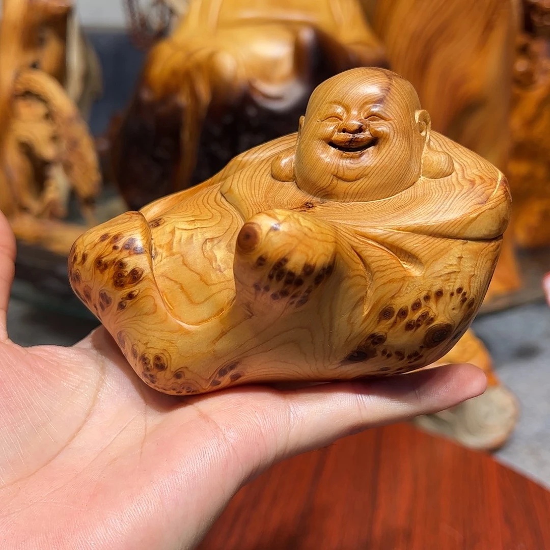 柏木（崖柏）风**洁崖柏木手把件摆件