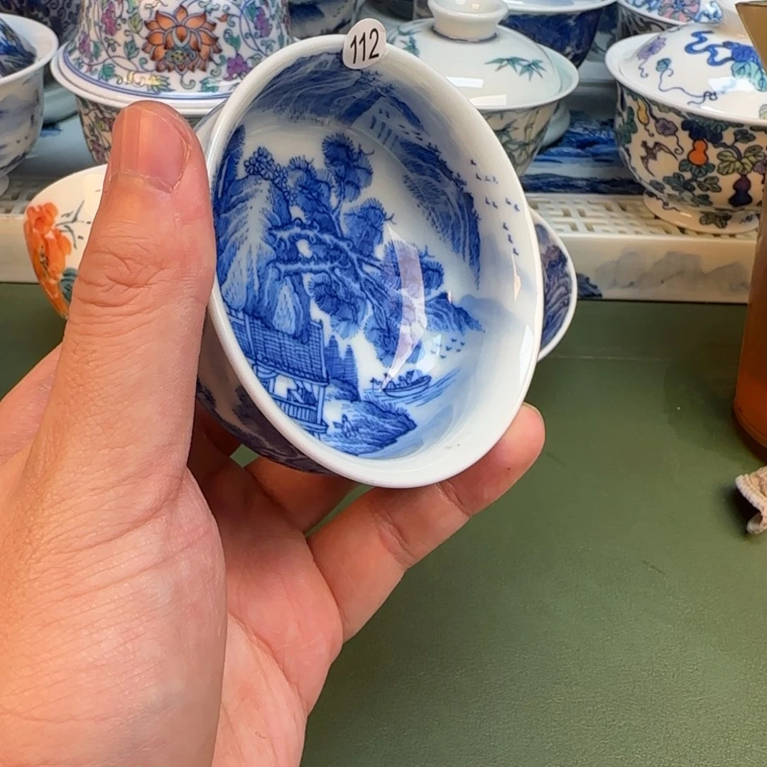 彦祖纯手工手绘茶具112