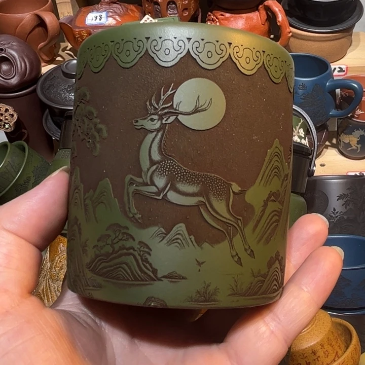 茶杯紫砂宜兴紫砂主人杯
