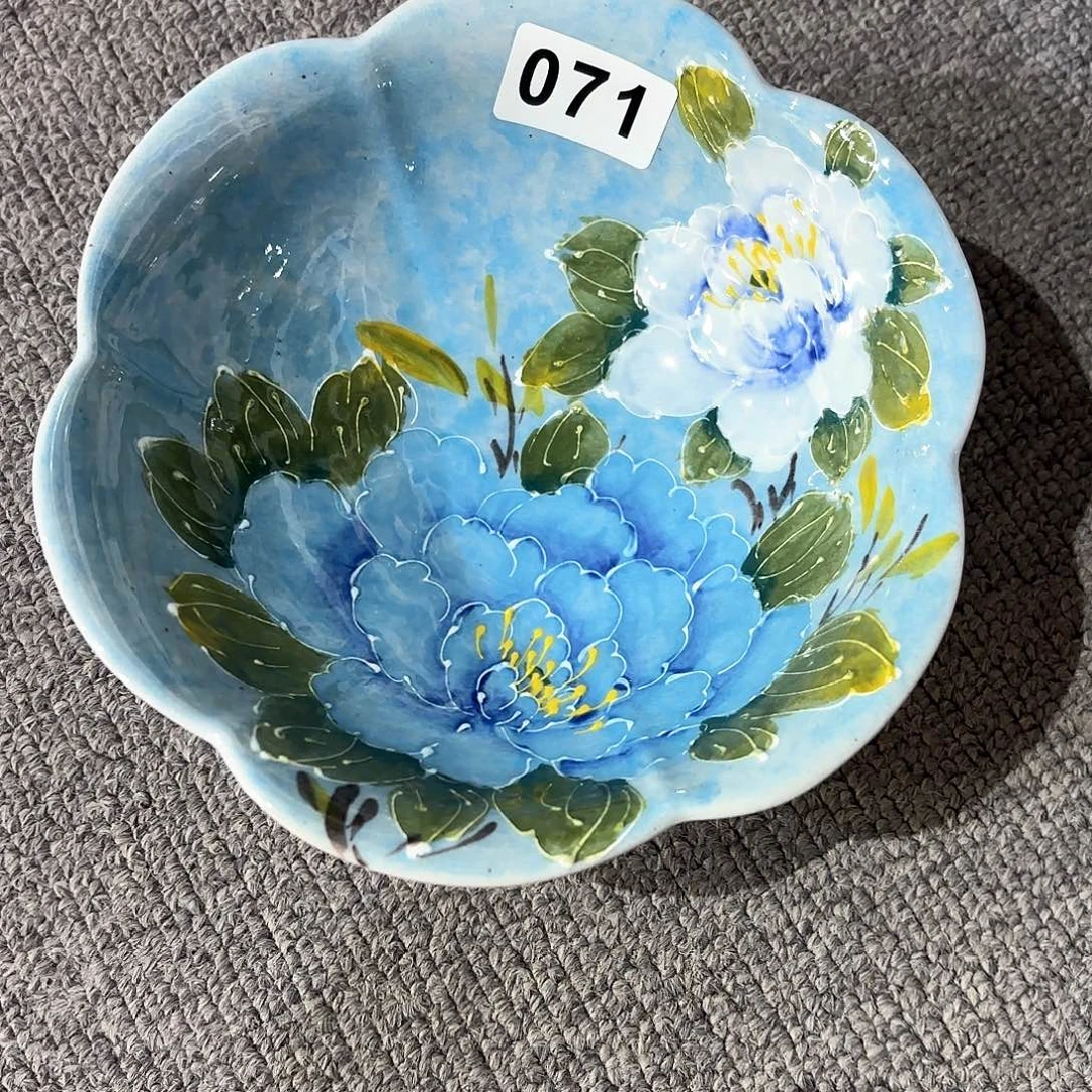 景德镇手绘高温釉下彩陶瓷茶具