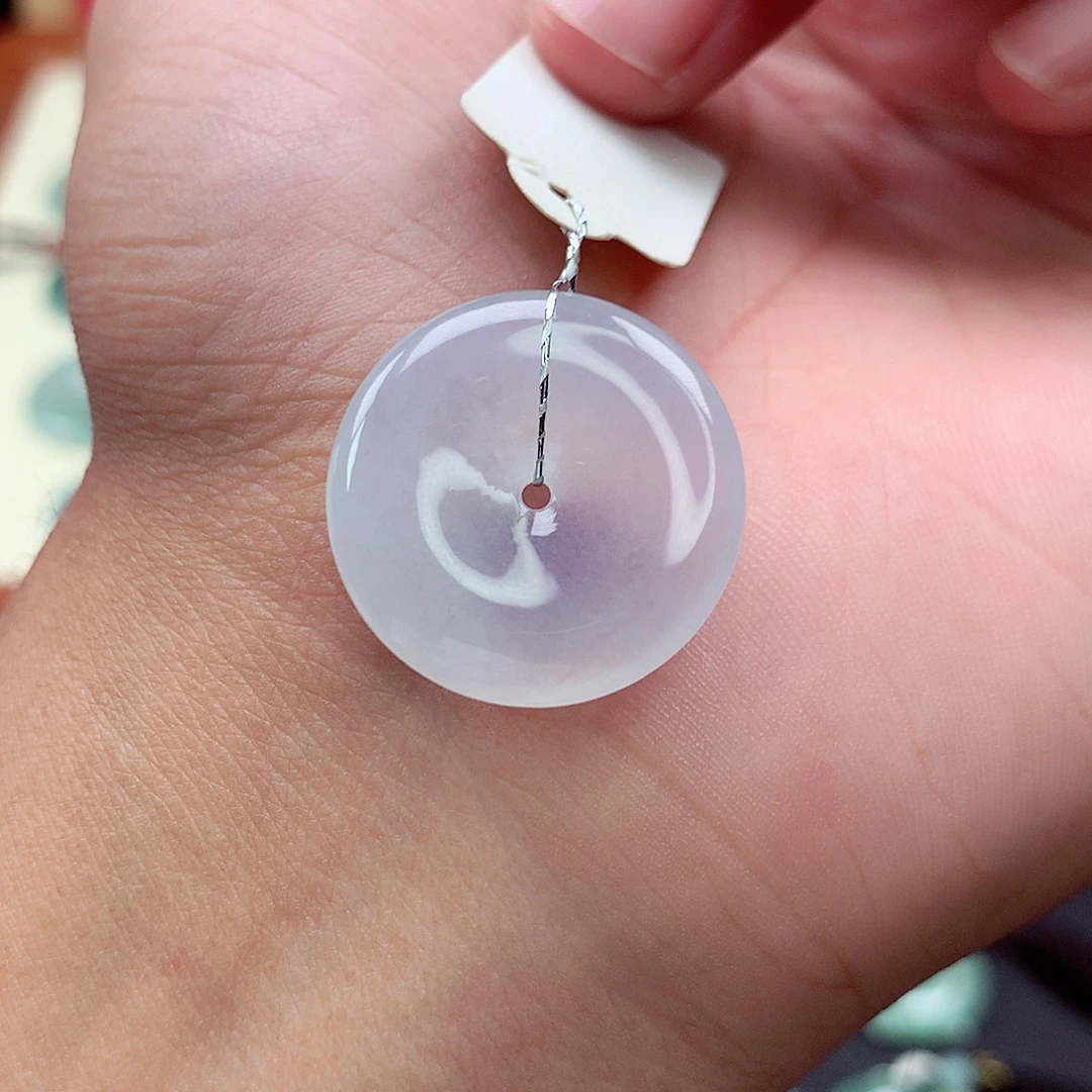 翡翠未镶嵌颈饰24 尺寸22.5-4.1