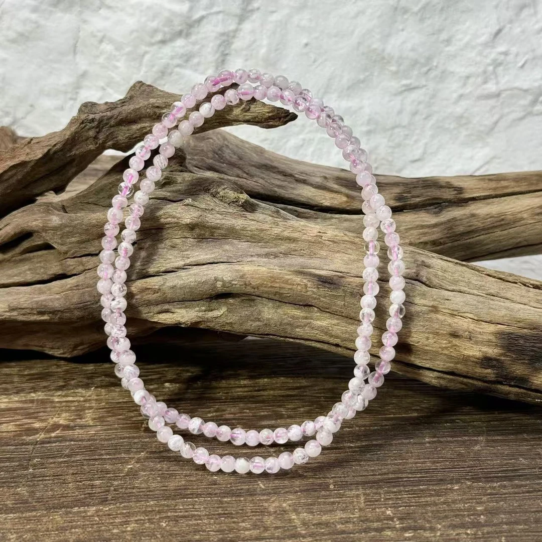 【与帅珠宝】粉雪花幽灵多圈D122310—多样性发其一