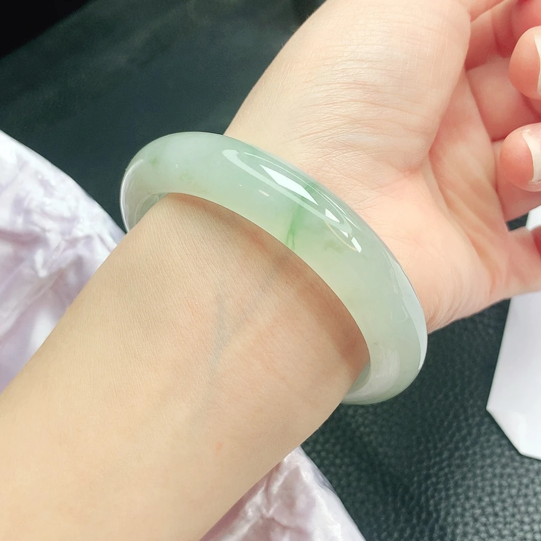 【闪购商品】未镶嵌手镯翡翠缅甸天然a货翡翠