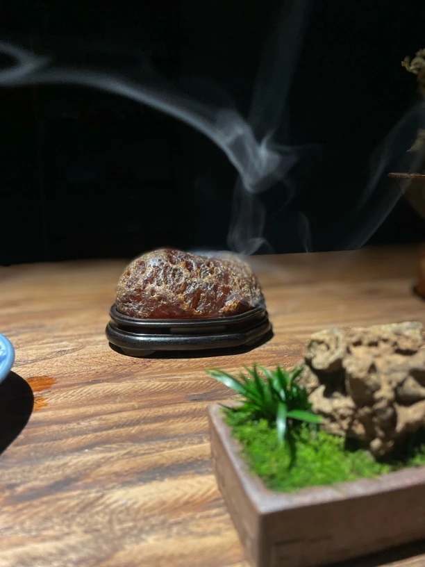 天然玛瑙随形手工香炉 文人雅器 茶室摆件 香道熏香