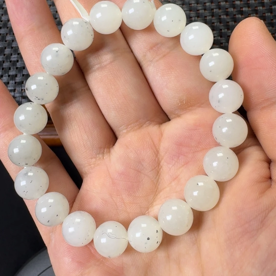 和田玉未镶嵌手串 于田12