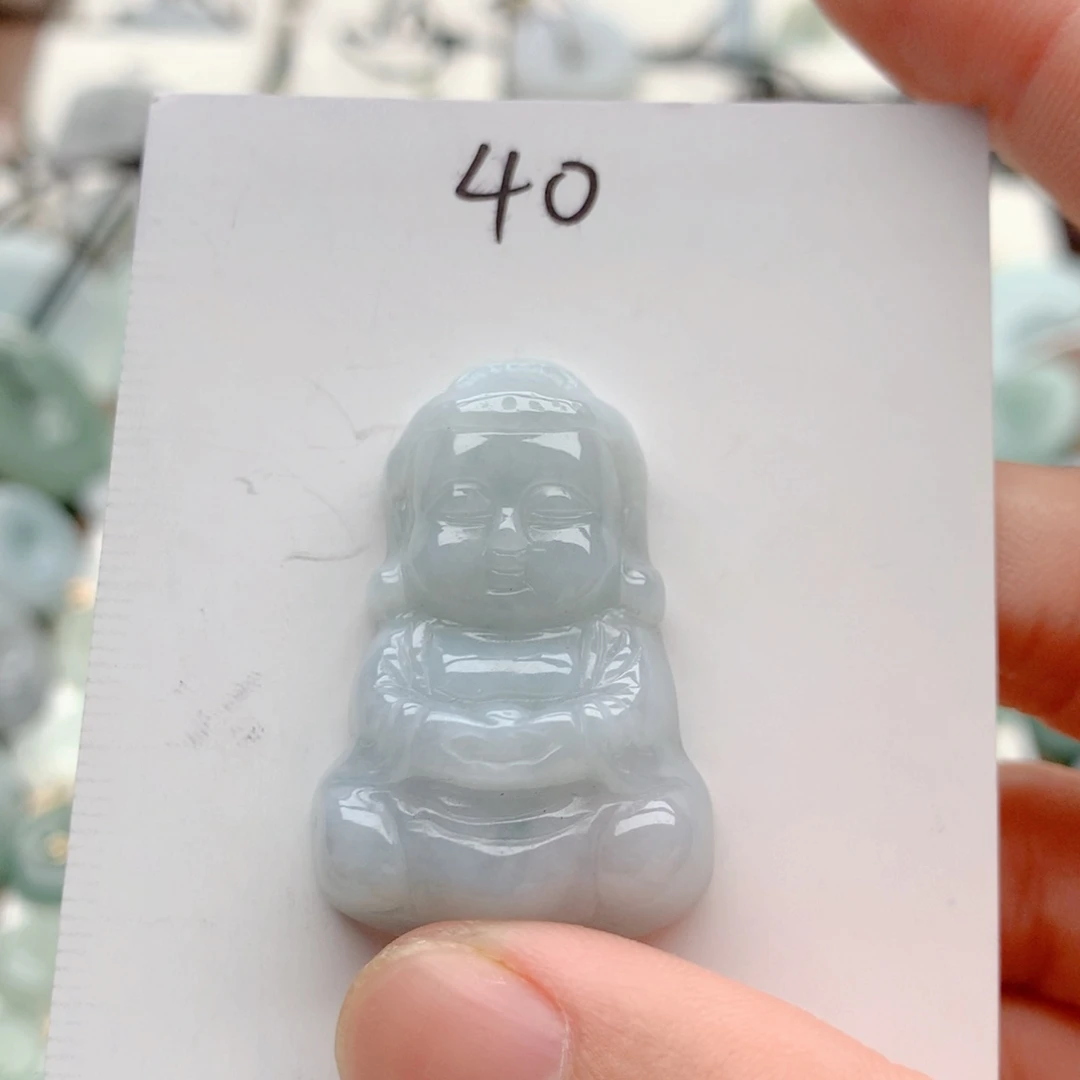 翡翠未镶嵌颈饰吊坠
