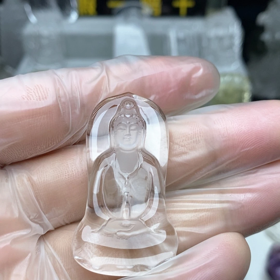 水晶颈饰未镶嵌半****转