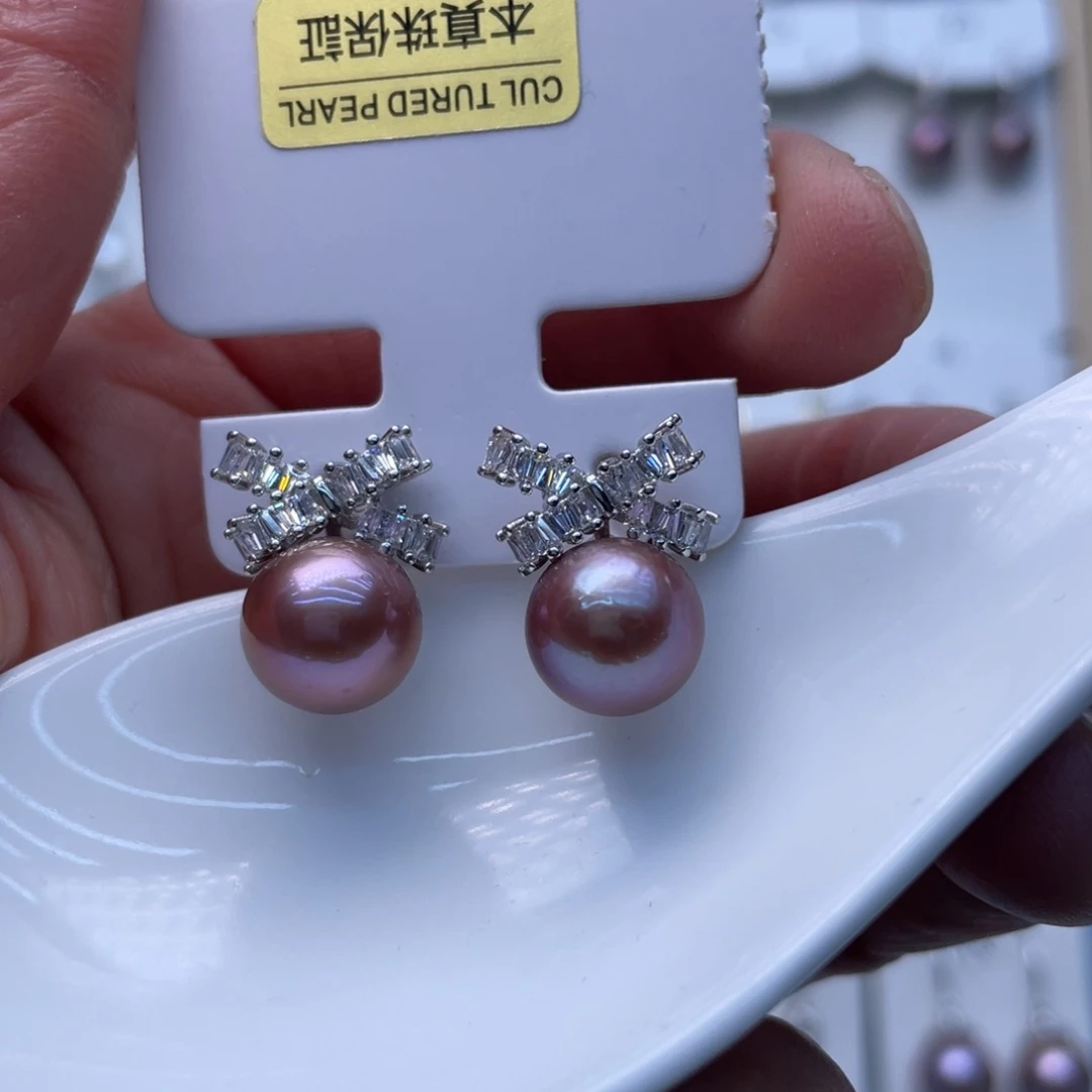 耳饰未镶嵌淡水珍珠