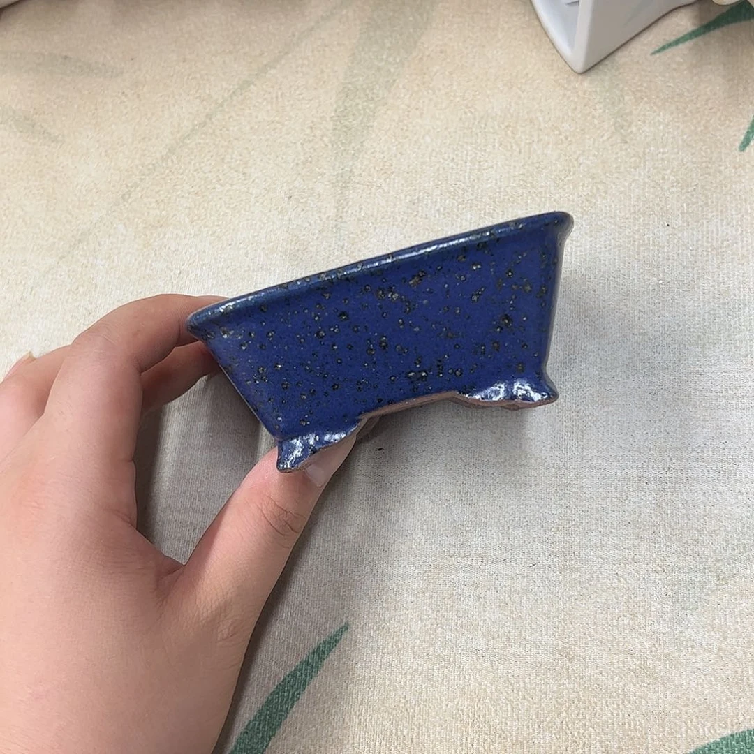 紫砂花盆293号瑕疵9/8/4cm