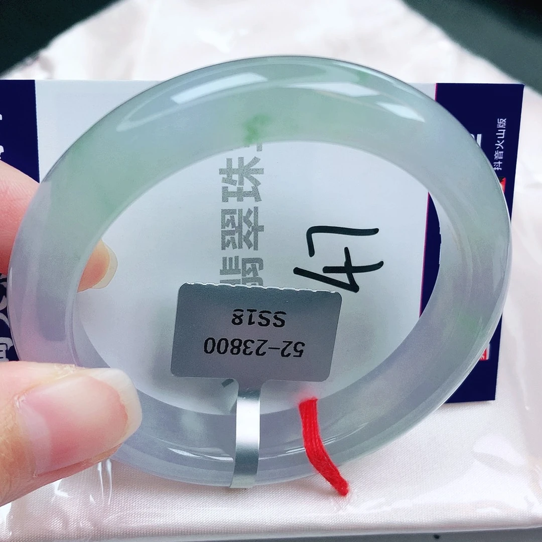 翡翠未镶嵌手镯缅甸天然A货翡翠手镯
