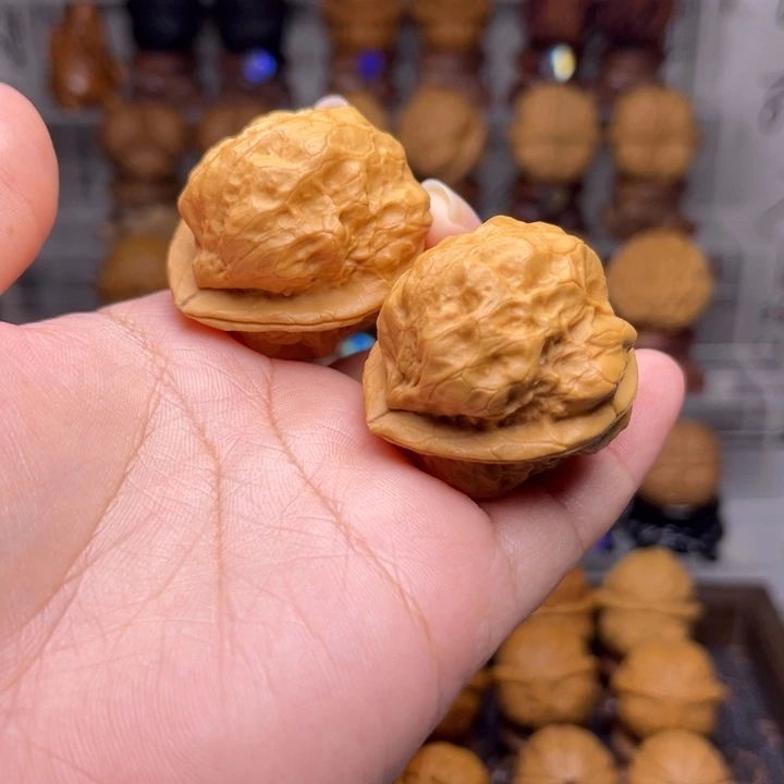 吊坠文玩核桃金玉满堂37尺Y39