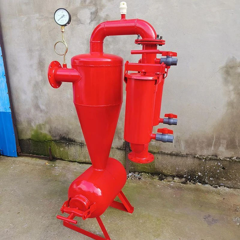 离心式过滤器网式过滤器砂石过滤器灌溉工具农用自动反冲洗钢制