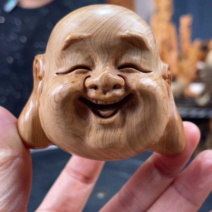 柏木（崖柏）手把件