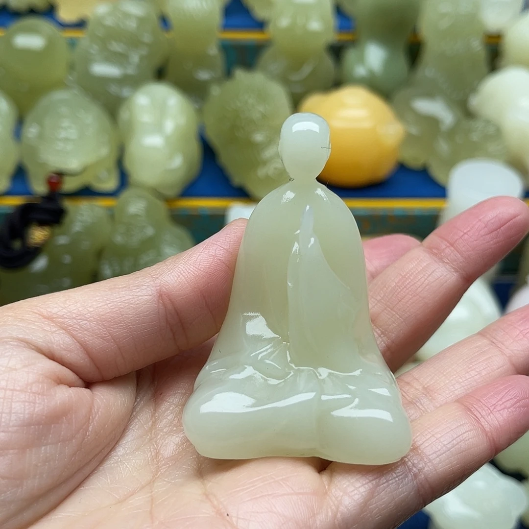 心***犀玉天然桌面小摆件