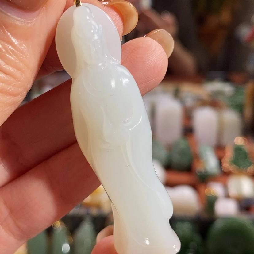 【闪购商品】颈饰未镶嵌和田玉