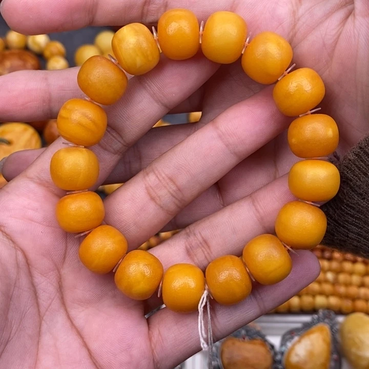 蜜蜡未镶嵌裸石蜜蜡L