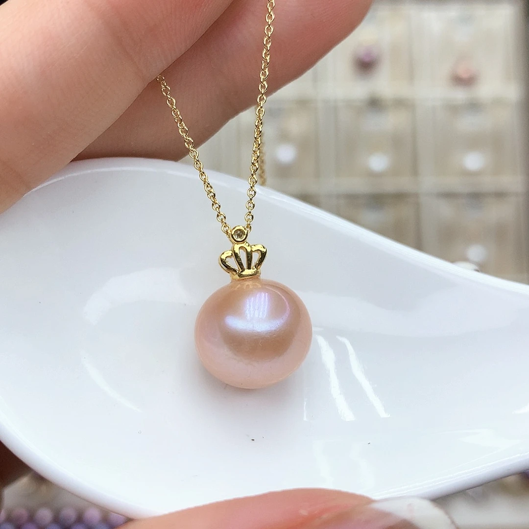 淡水珍珠合金颈饰