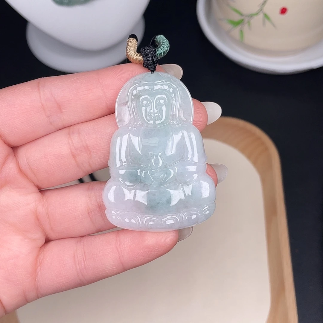 翡翠未镶嵌颈饰za030-19