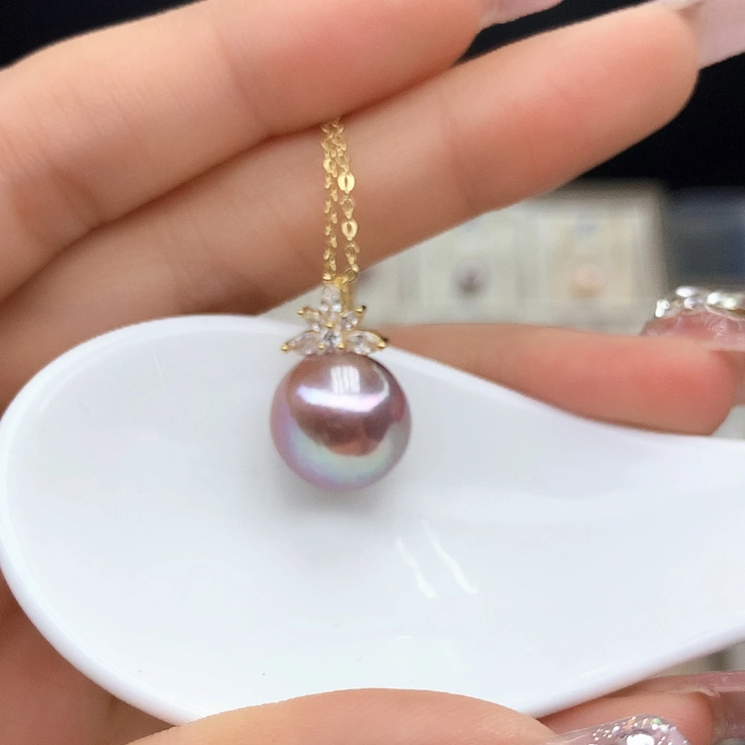 淡水珍珠颈饰合金