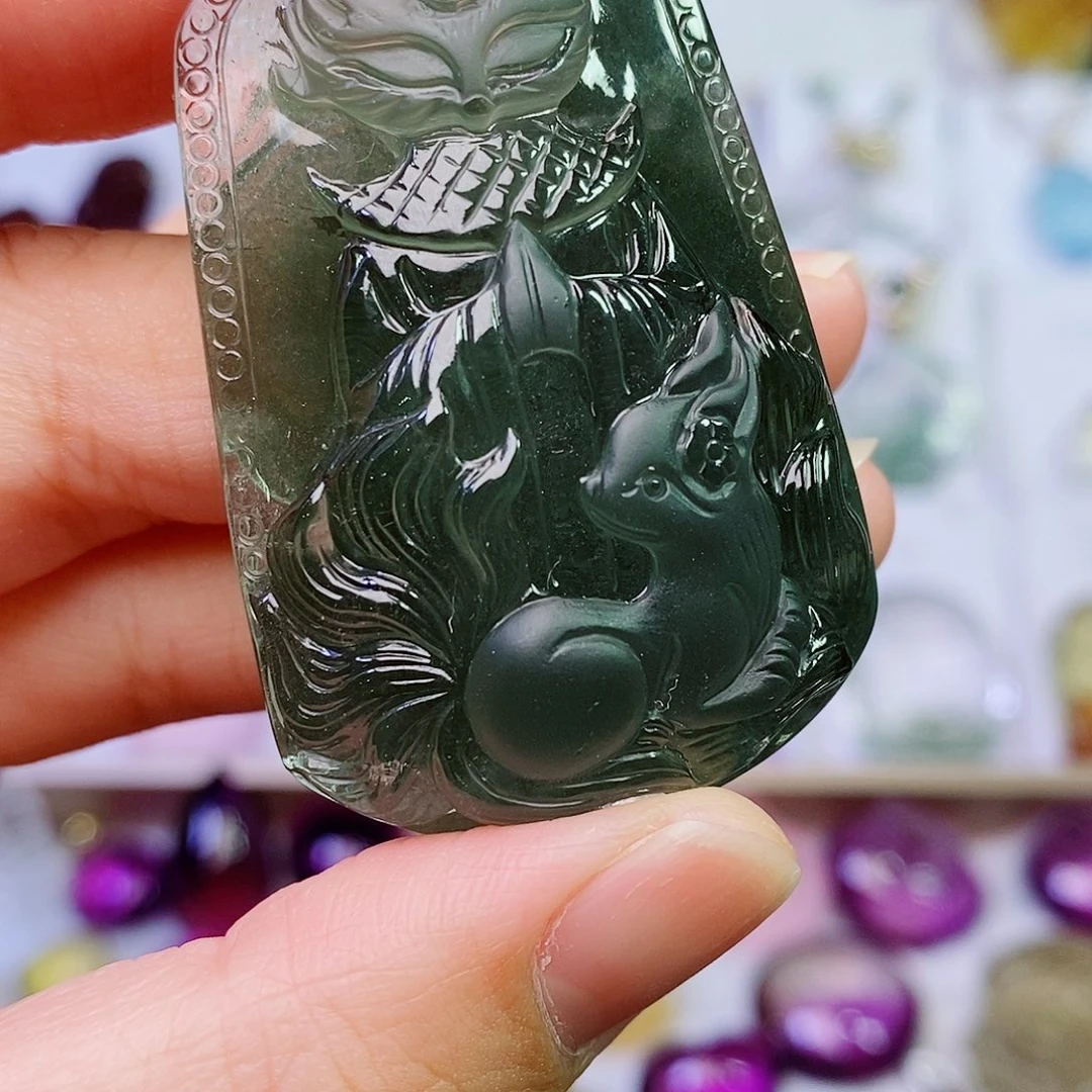 未镶嵌吊坠(赠链)水晶