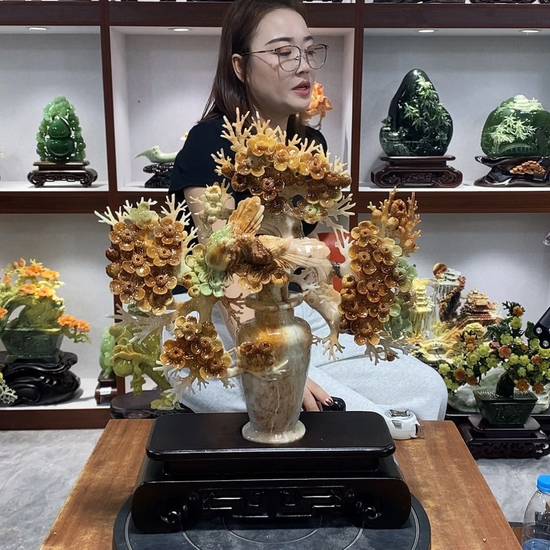 久****玉山水摆件 玄关摆件