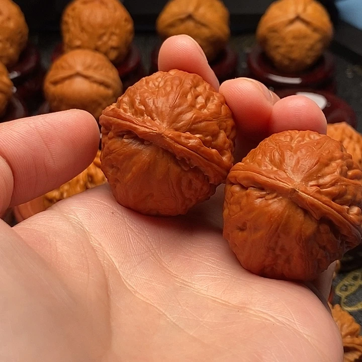 破***丶吊坠文玩核桃虎头王。