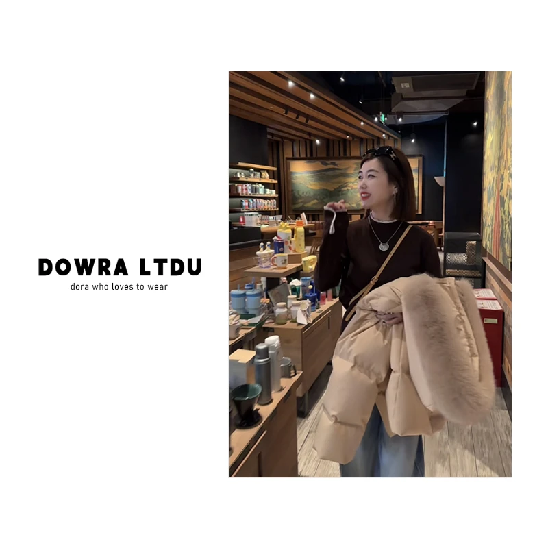 朵拉A【速暖蕾丝】2025年冬季新款半高领蕾丝长袖加绒打底016-00605