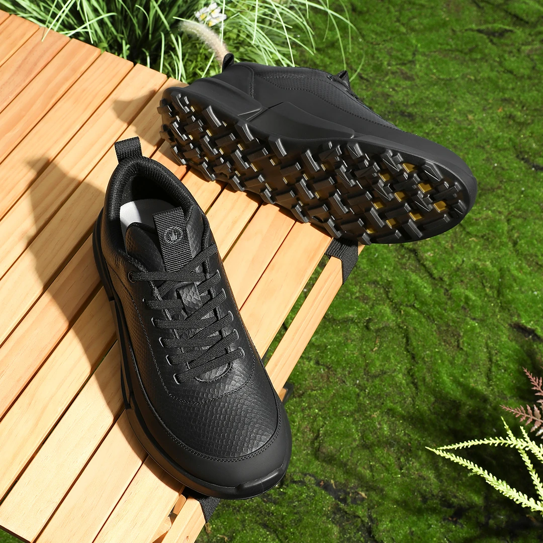 CROWN/皇冠休闲鞋跑步运动鞋男款2025新款防滑耐磨轻盈软底健步鞋