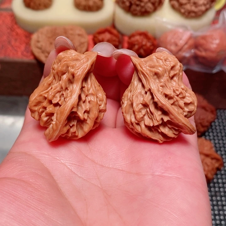 结***堂吊坠文玩核桃小鸟