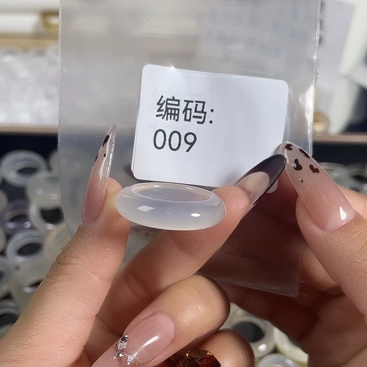 玛瑙/玉髓未镶嵌戒指009港18