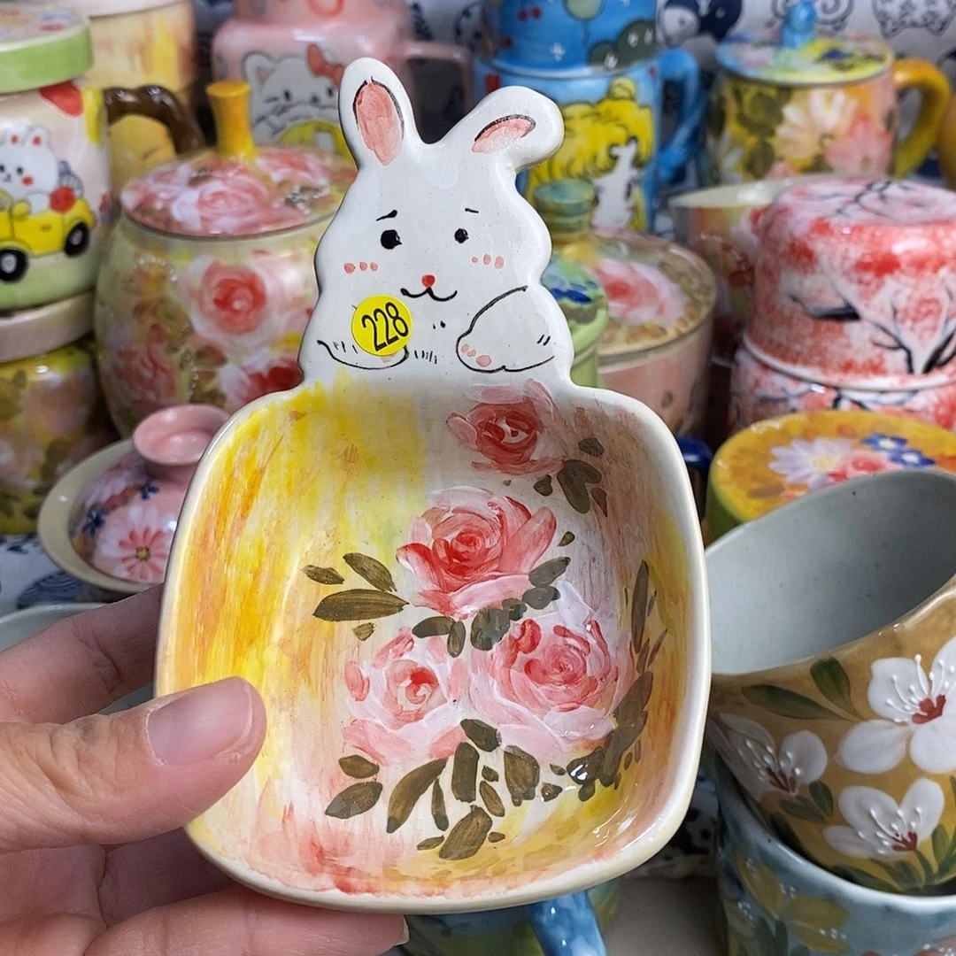 瓷片手绘陶瓷福利多多