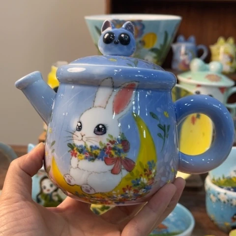 炉景德镇釉下手绘陶瓷