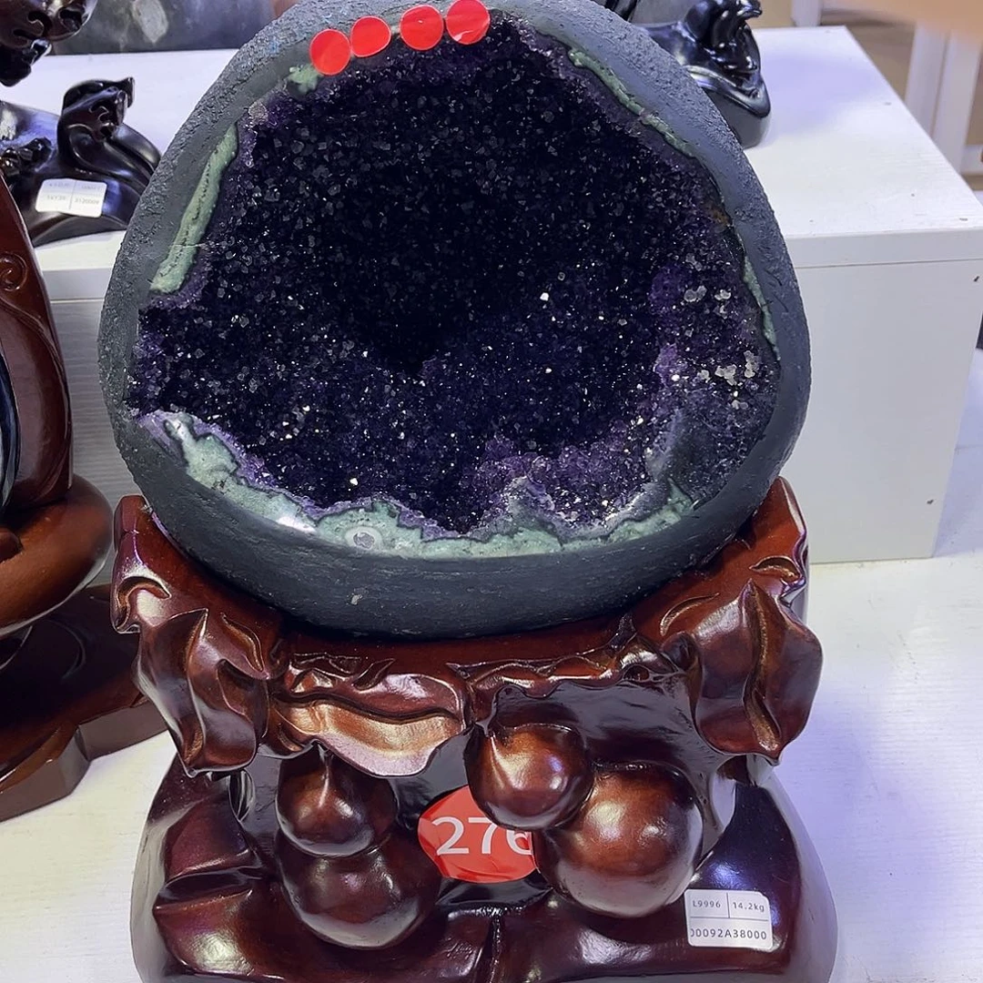 未镶嵌大型摆件（非配饰）紫晶懂