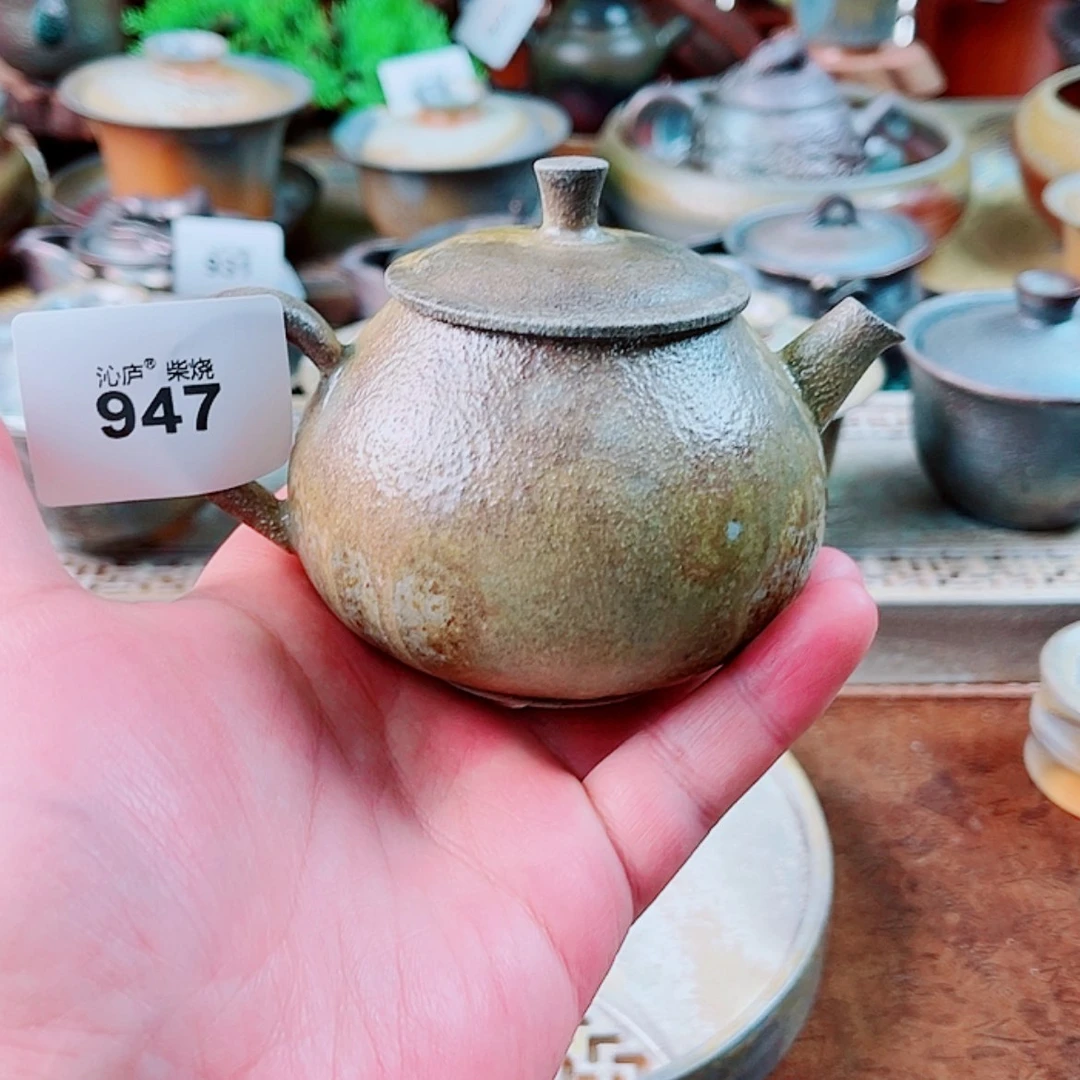 【闪购商品】小***锅沁庐柴窑古法柴烧手工茶具