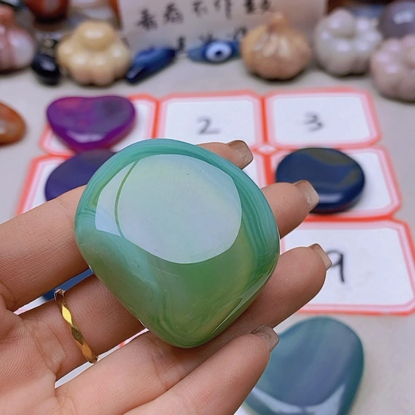 【闪购商品】未镶嵌玛瑙/玉髓珠宝半成品水**亭