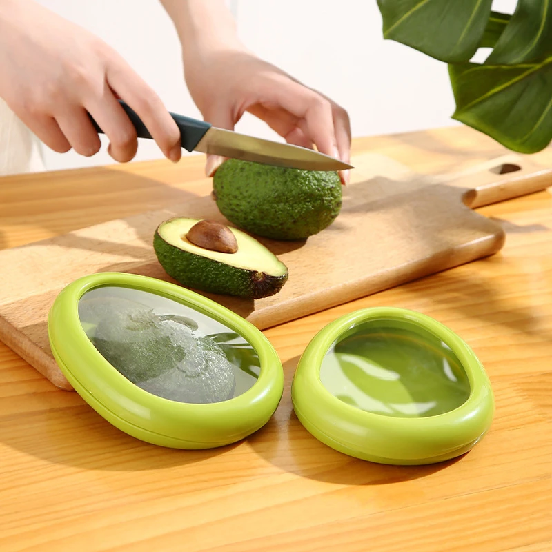 冰箱半个柠檬保鲜盒牛油果洋葱西红柿蒜蔬菜上班便携防氧化密封盒