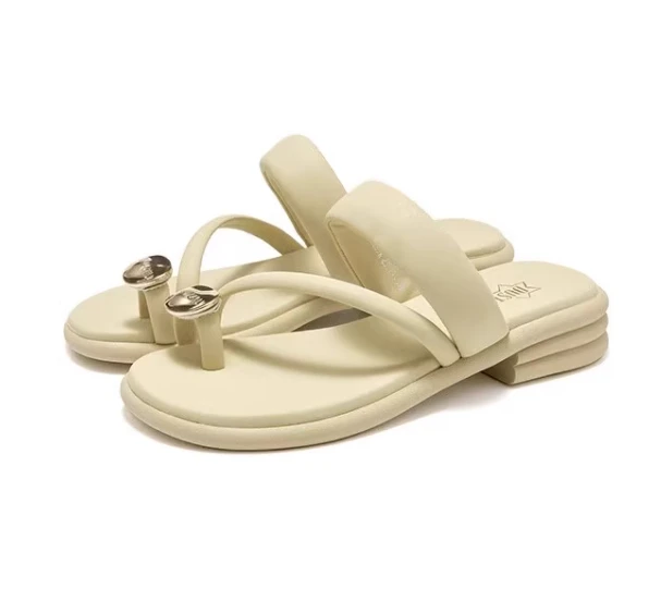 夏款1205时尚休闲平底夹脚拖鞋