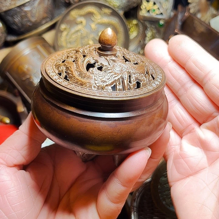 铜器摆件收收藏藏