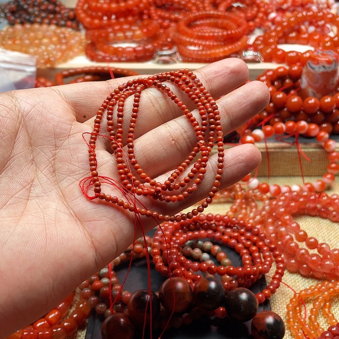 手链未镶嵌南红玛瑙