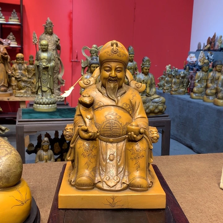 寿山石陆**为寿山石人物形象设计