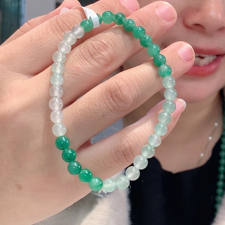 石英质玉合金手链