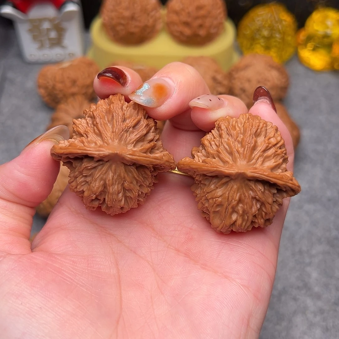 把件文玩核桃毕业精品精配野生小果子41全品