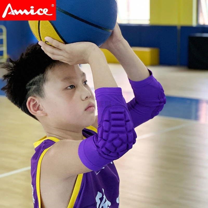 儿童青少年篮球足球护肘防撞透气速干防撞篮球比赛专业护臂