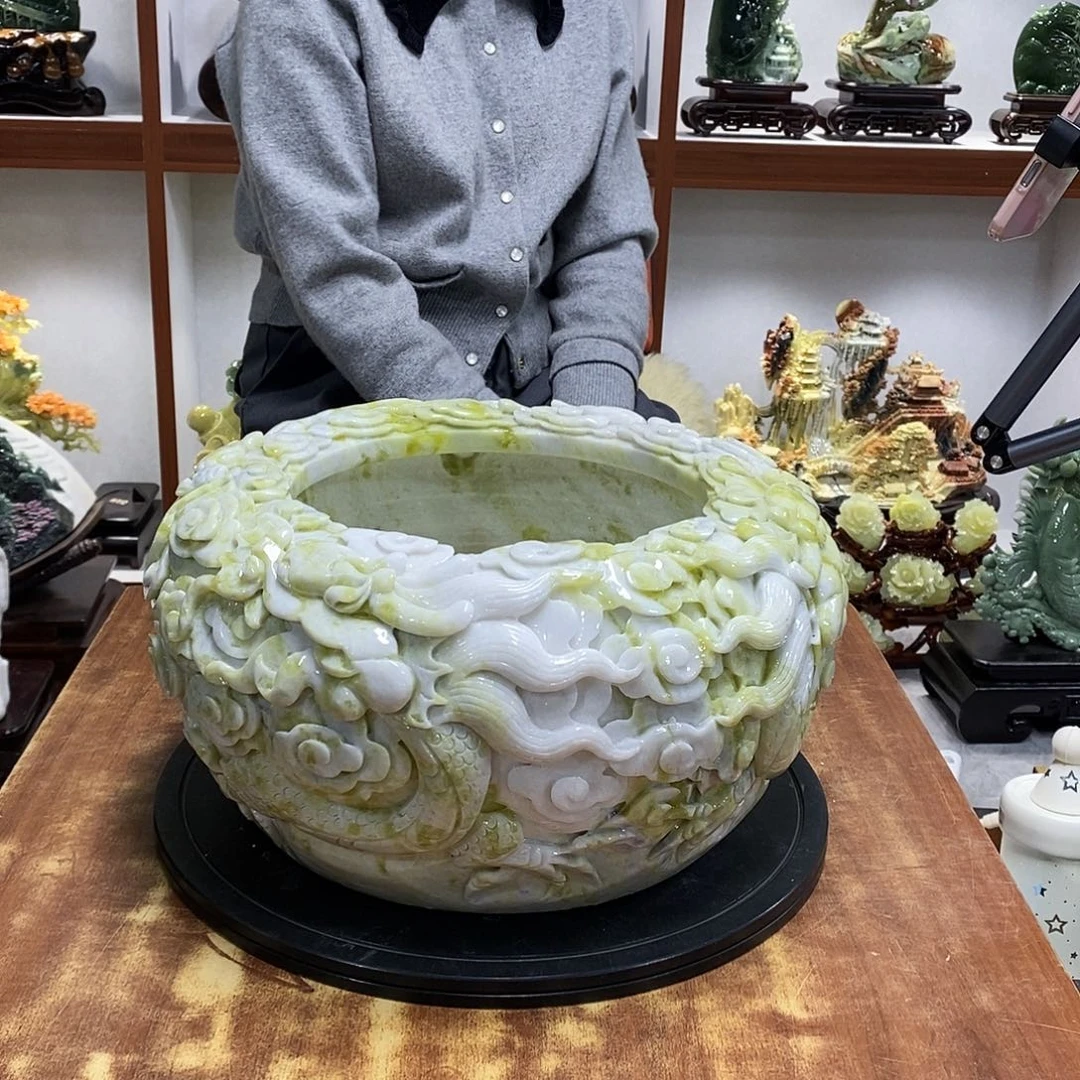 往***风玉山水摆件 玄关摆件
