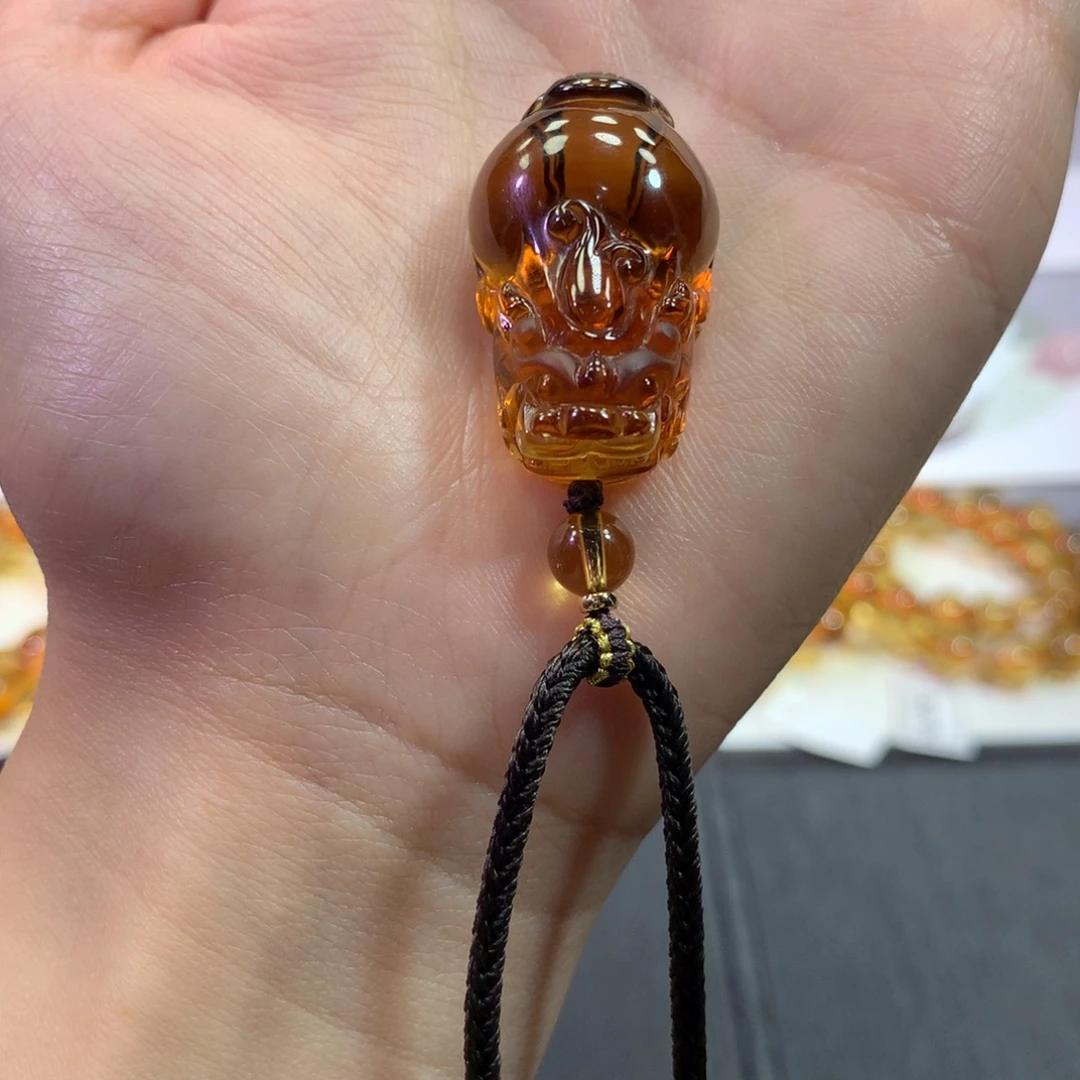 水晶未镶嵌颈饰天然