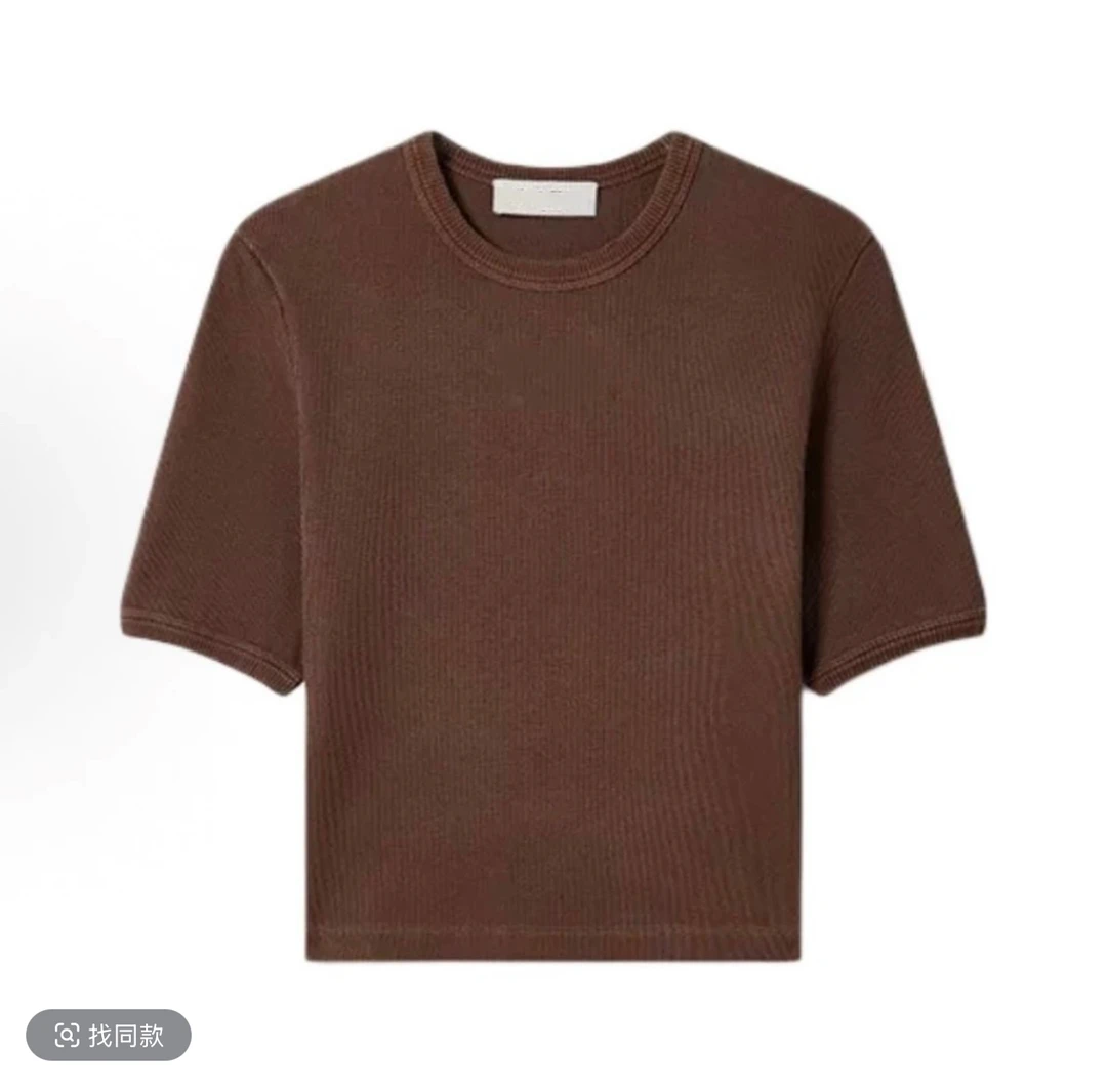 LO09~~FFF~咖色T恤