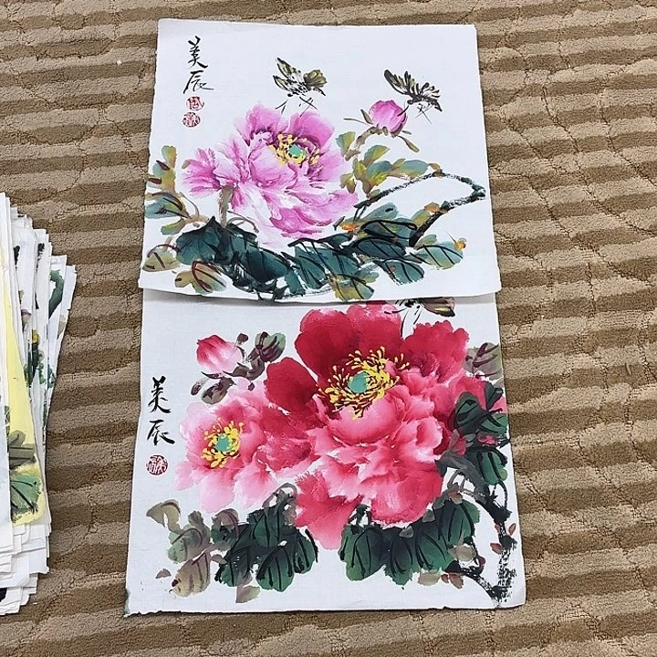 国画媚*花鸟等动物为主料