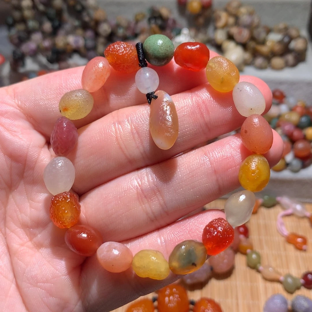 玛瑙/玉髓手链未镶嵌