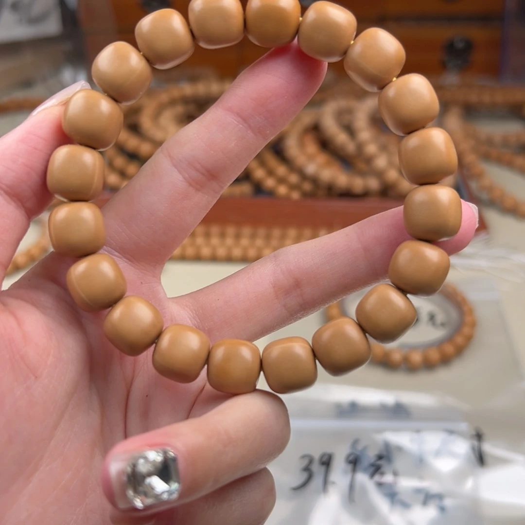 猴头核桃手串自然走色方糖39.9